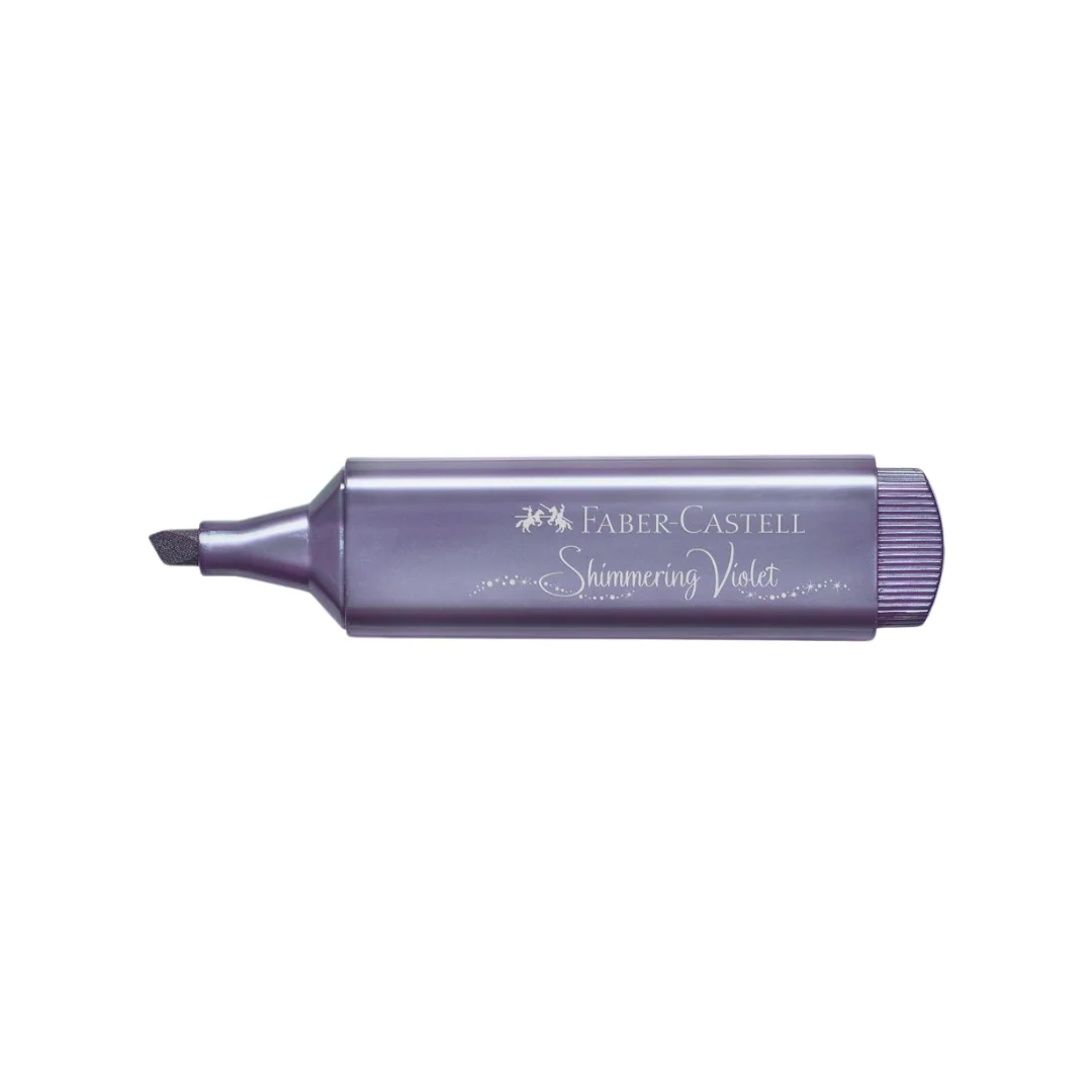 Faber-Castell Highlighter TL 46 Metallic Shimmering Violet - Image 4