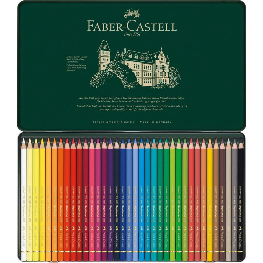 Faber-Castell Polychromos Artist Colour Pencil Set of 36 - Image 2