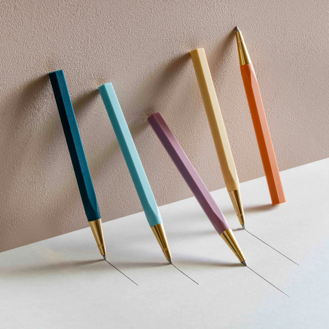 Ystudio Glamour Evolve-Ocean Sustainable Rollerball Pen - Dawn Yellow - Image 16