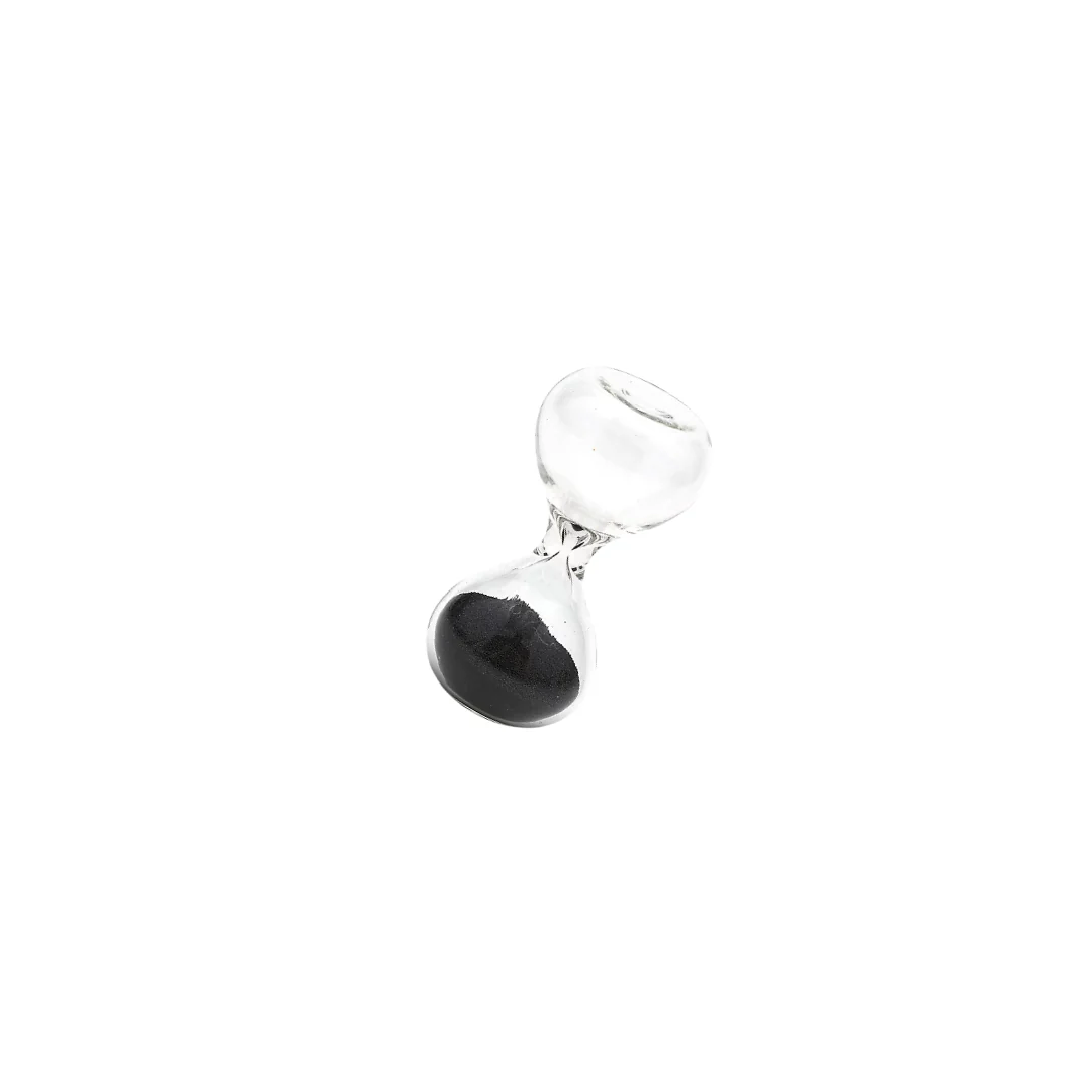 Hightide Miniature Hourglass - Black