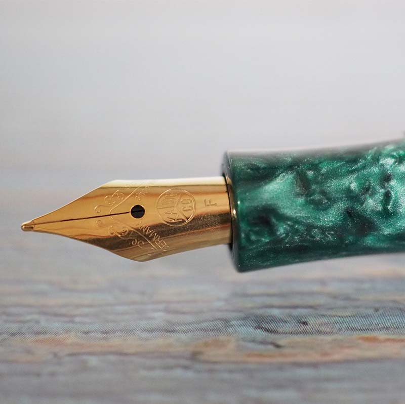 Kaweco Art Sport Fountain Pen Metallic Green Limited Edition 2018 - Image 3