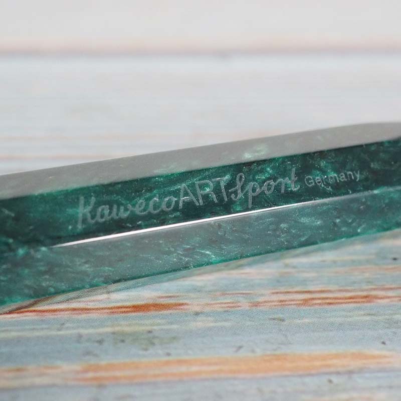 Kaweco Art Sport Fountain Pen Metallic Green Limited Edition 2018 - Image 6