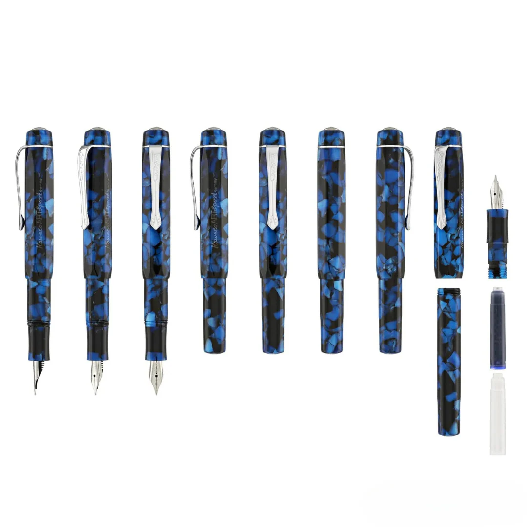 Kaweco Art Sport Fountain Pen - Pebble Blue - Image 15