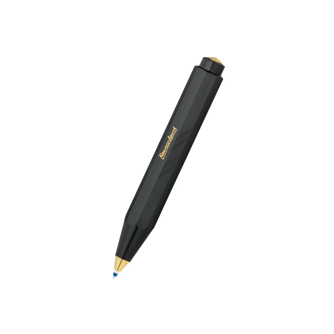 Kaweco Classic Sport Guilloche Ballpoint Pen - Black