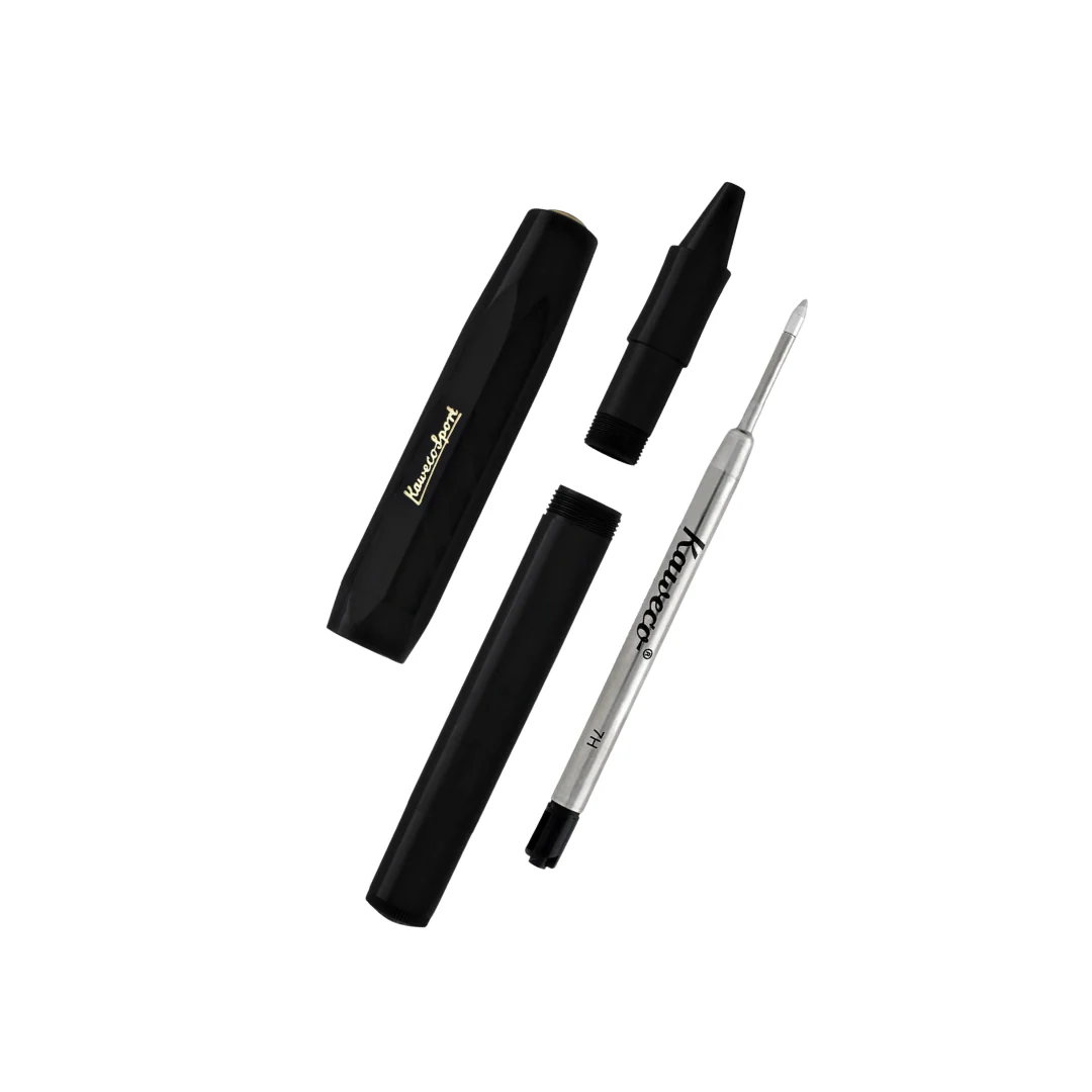 Kaweco Classic Sport Guilloche Gel Roller - Black - Image 4