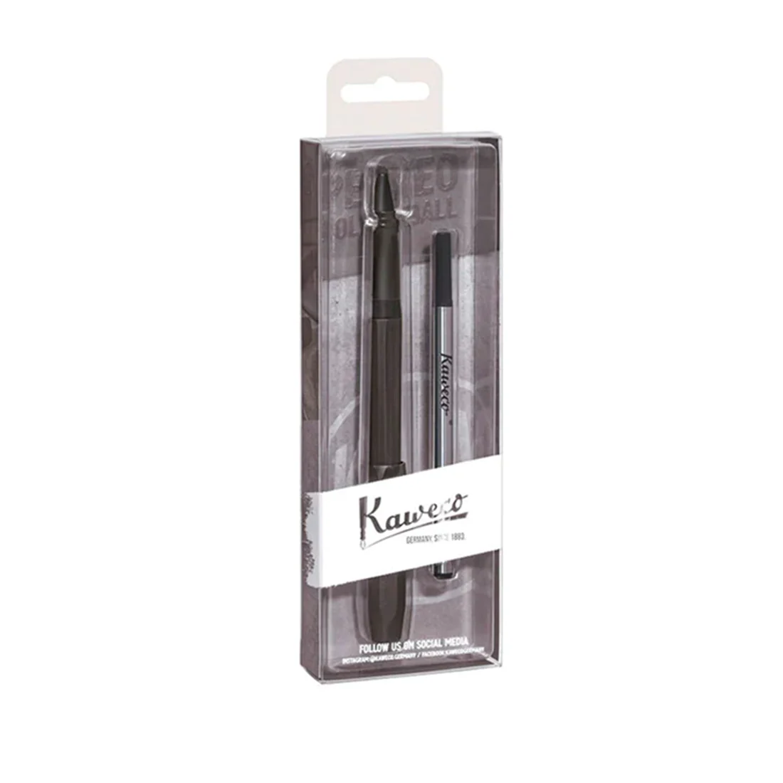 Kaweco Perkeo Rollerball Pen Pack - All Black - Image 8