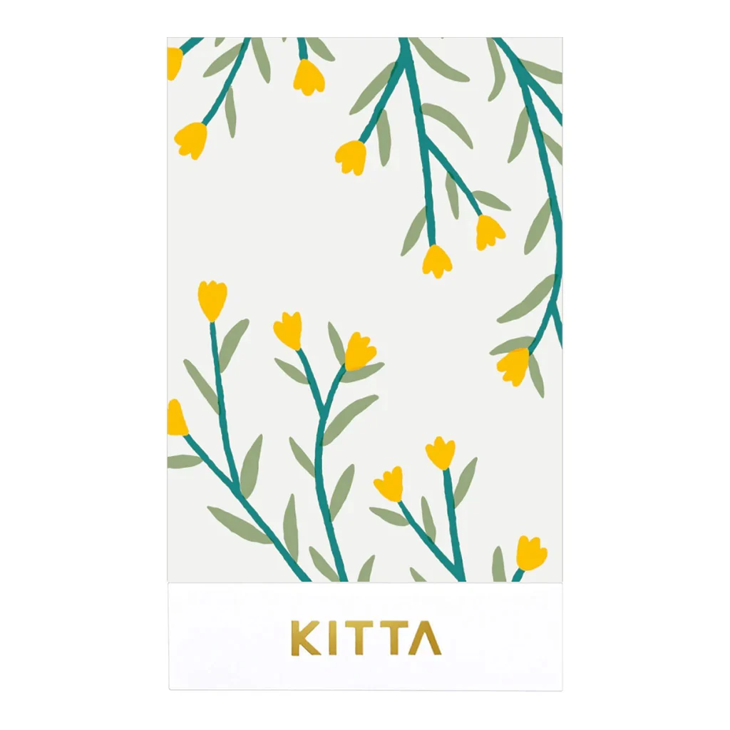 KITTA Masking Tape - Clear Flower - Image 3