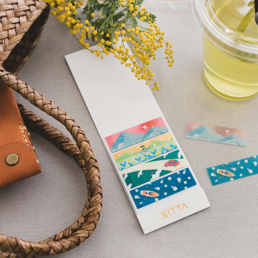 KITTA Masking Tape - Clear Flower - Image 7