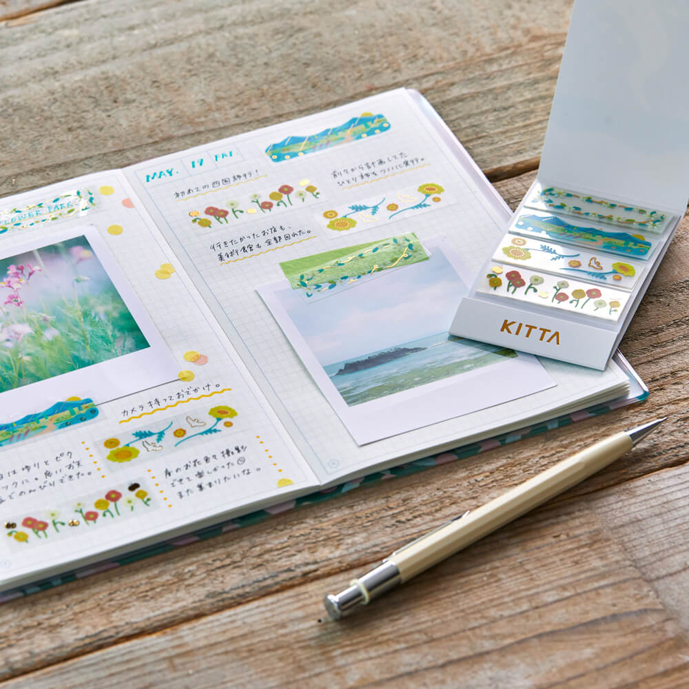 KITTA Masking Tape - Clear Parts (Gold Foil) - Image 12