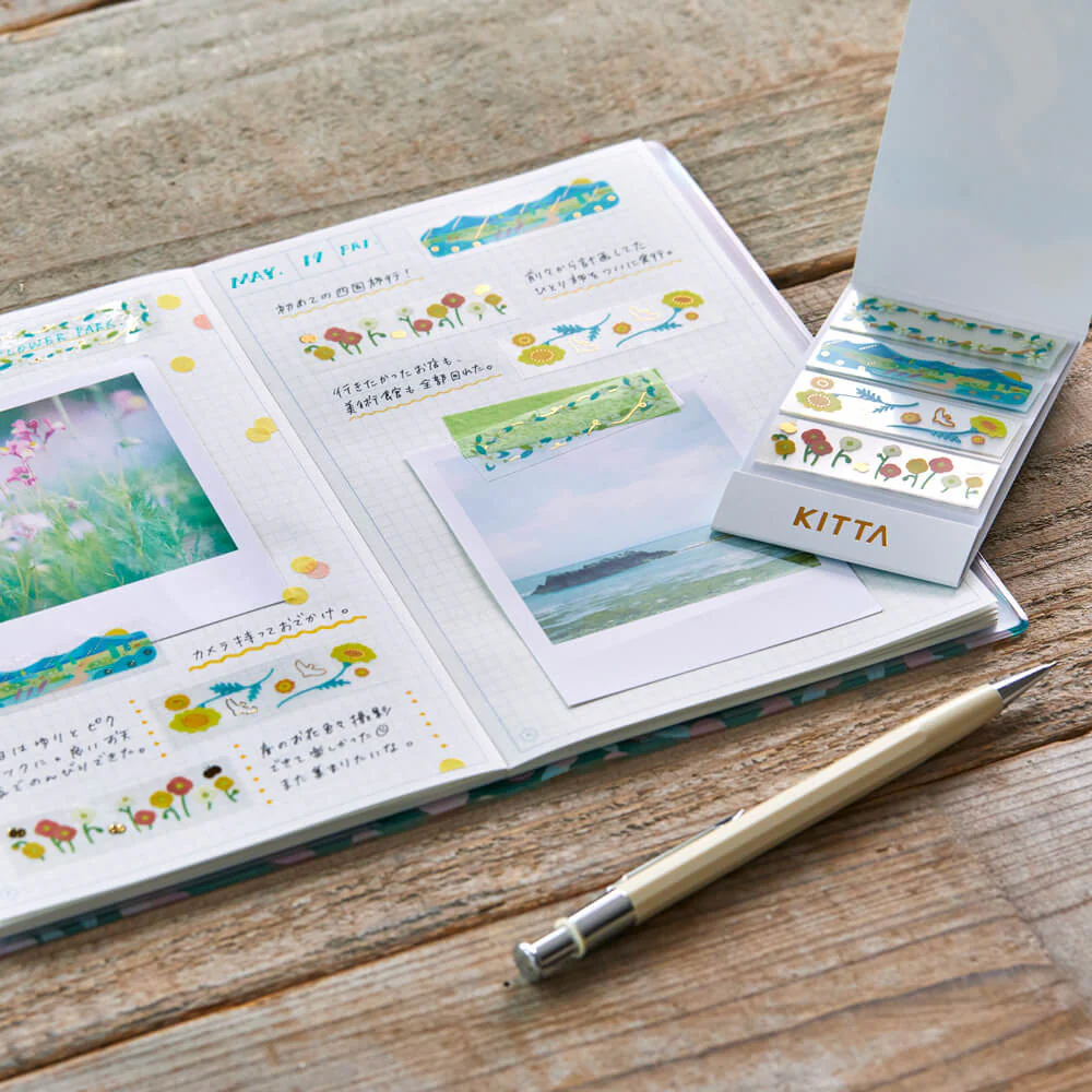 KITTA Masking Tape - Clear Parts (Gold Foil) - Image 5