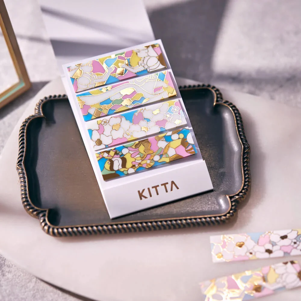 KITTA Masking Tape - Clear Parts (Gold Foil) - Image 6