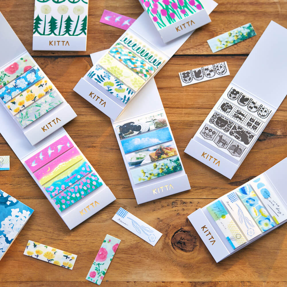 KITTA Masking Tape - Flower 8 - Image 7