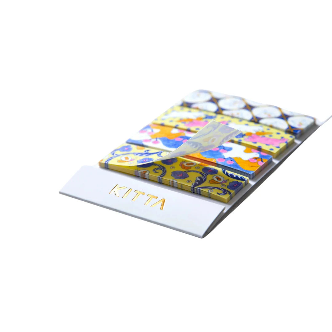 KITTA Washi Tape - Collage Suisai (Silver Foil) - Image 12