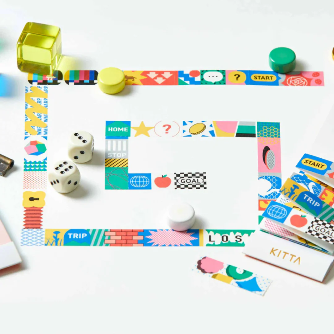 KITTA Washi Tape - Extended (Jabara) Sugoroku - Image 4