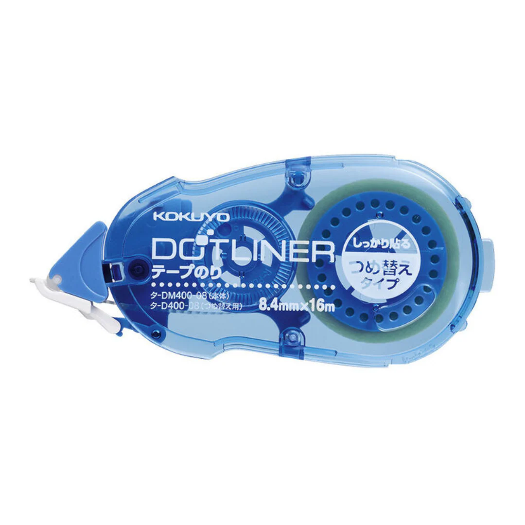 Kokuyo Dotliner Tape Glue Refill Strong Adhesive - Blue