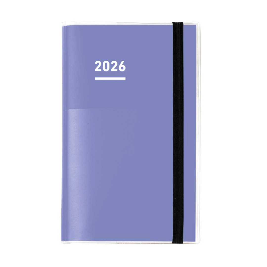 Kokuyo Jibun Techo First Kit DIARY + LIFE + IDEA 2026 B6 Mini Slim - Purple [Pre-Order]