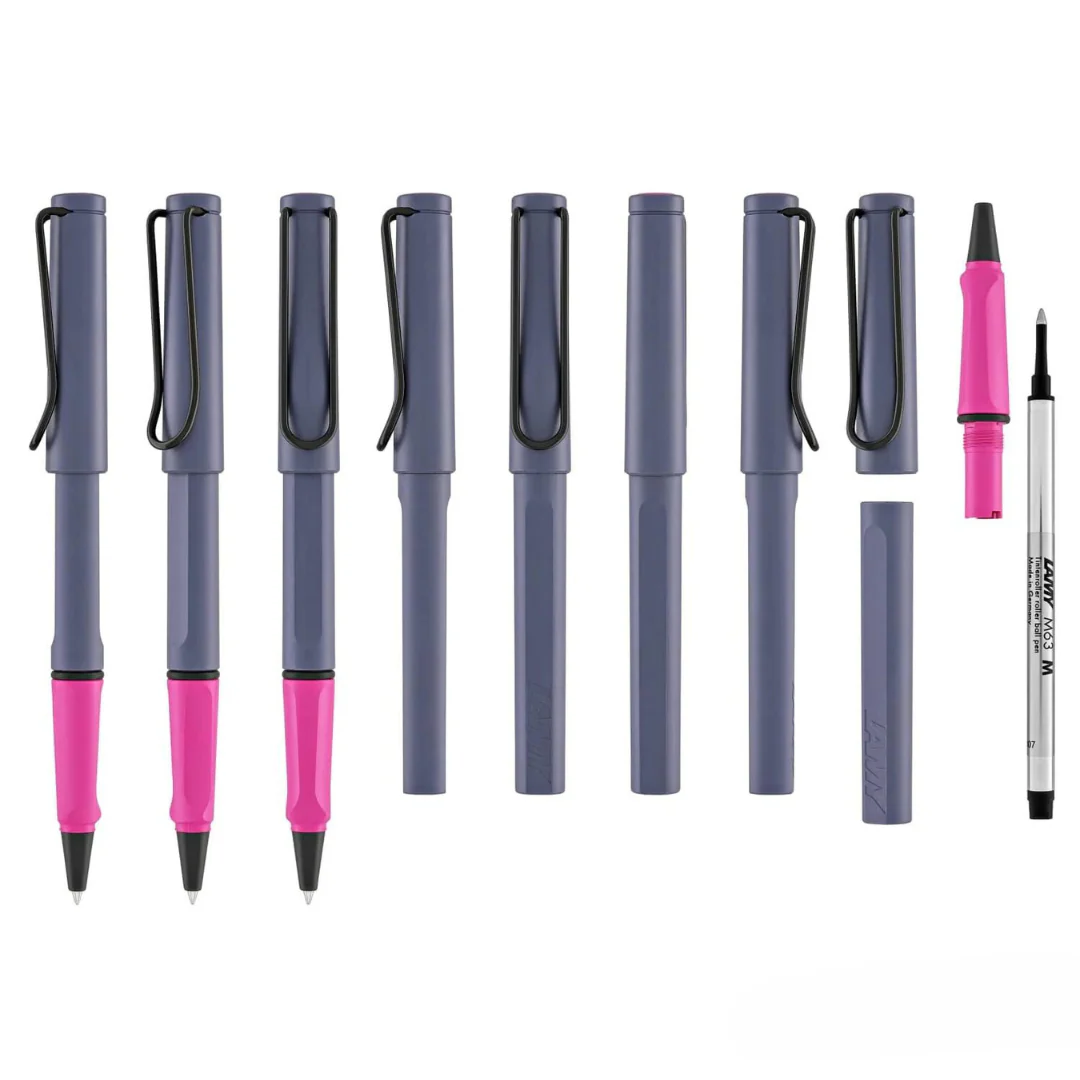 LAMY 3D7 Safari Rollerball Pen - Pink Cliff - Image 17