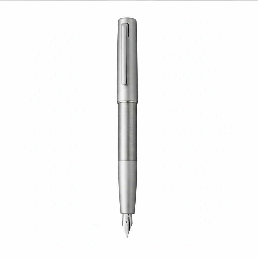 Lamy Aion Fountain Pen Olive Silver - Image 2