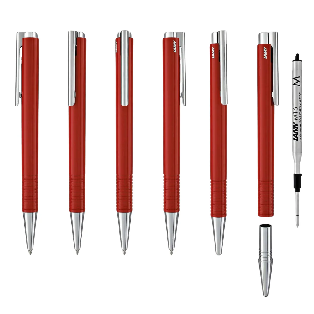 LAMY logo M+ Ballpoint Pen Red - Image 11