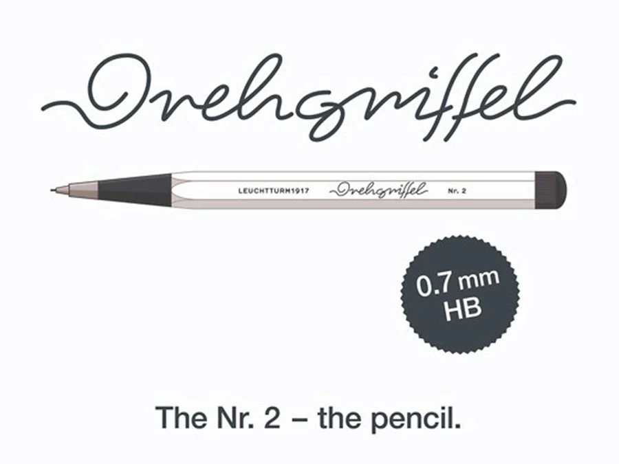 Leuchtturm1917 Drehgriffel NR. 2 Mechanical Pencil - Stone Blue - Image 6