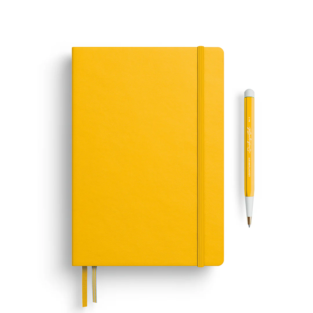 Leuchtturm1917 A5 Medium Hardcover Notebook - Plain / Sunflower - Image 2