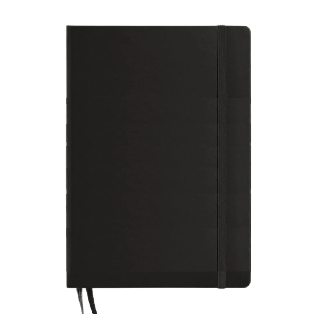 Leuchtturm1917 A5 Medium Hardcover Weekly Planner & Notebook 2025 - Black - Image 4