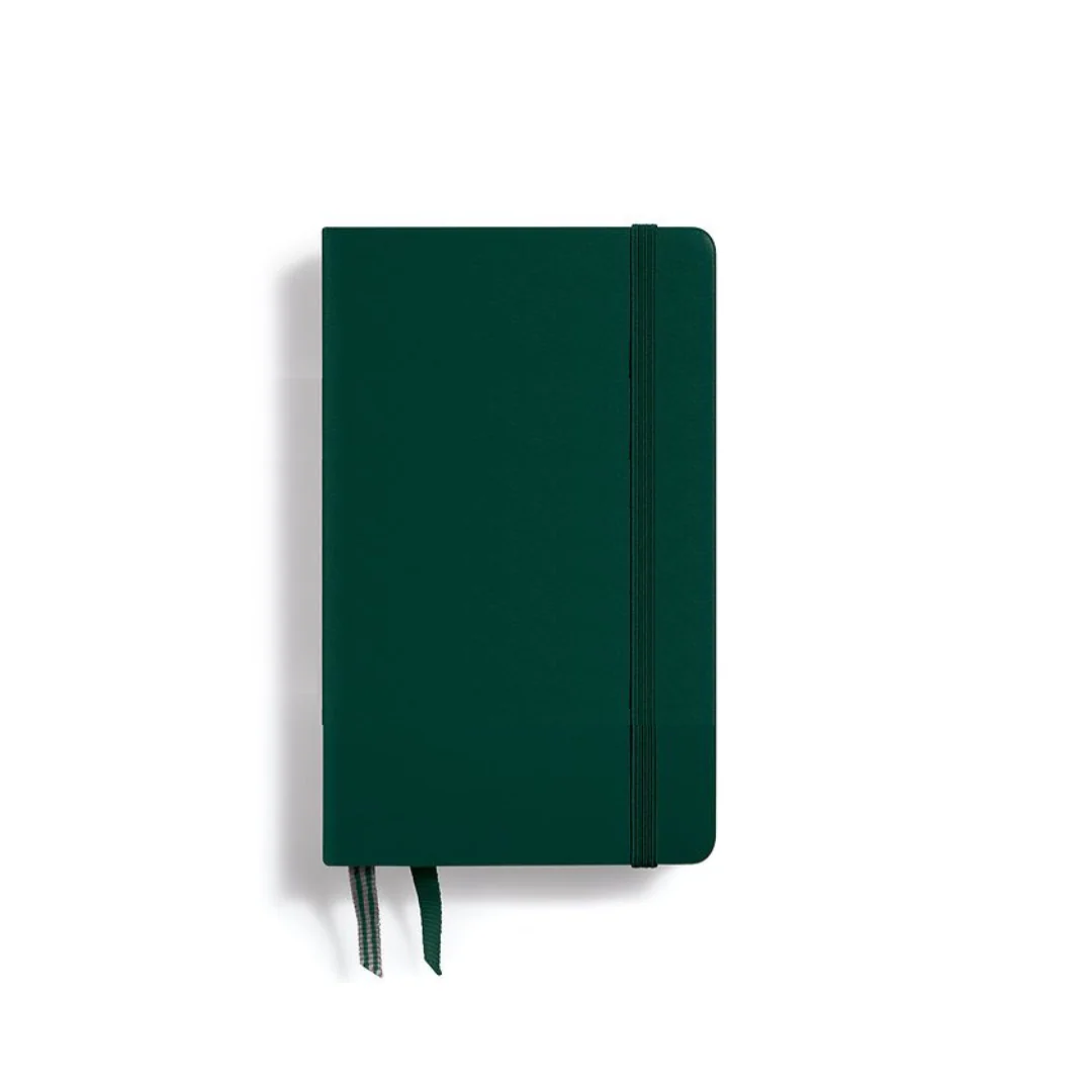 Leuchtturm1917 A6 Pocket Hardcover Notebook - Ruled / Forest Green - Image 2