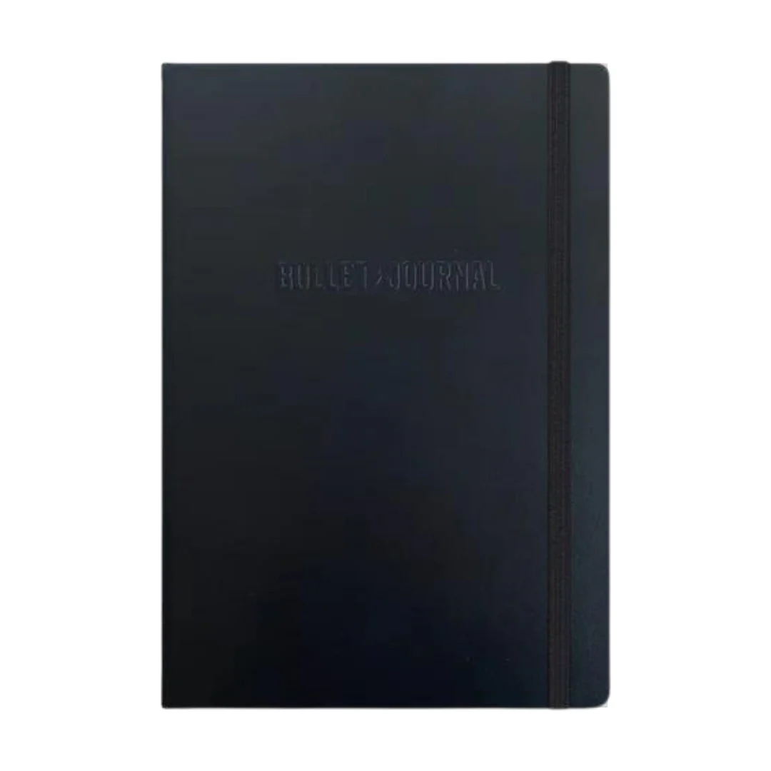 Leuchtturm1917 Bullet Journal Edition 2 A5 Medium Hardcover Notebook - Dotted / Black - Image 2