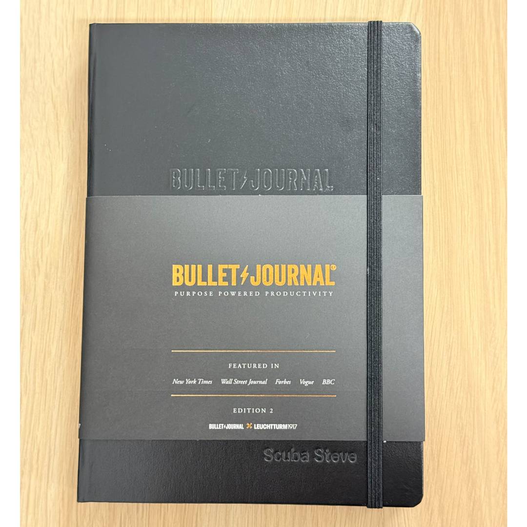 Leuchtturm1917 Bullet Journal Edition 2 A5 Medium Hardcover Notebook - Dotted / Black - Image 3