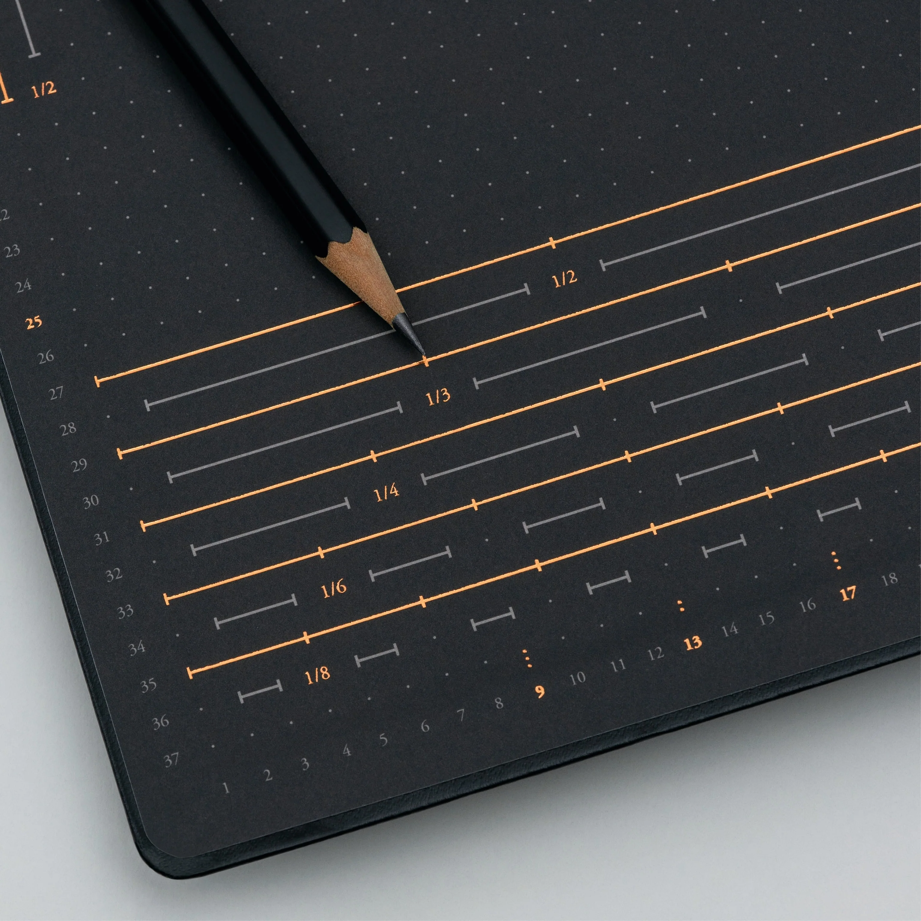 Leuchtturm1917 Bullet Journal Edition 2 A5 Medium Hardcover Notebook - Dotted / Black - Image 9