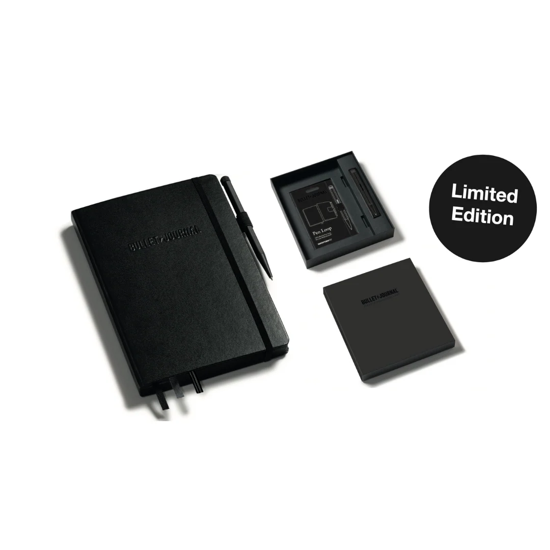 Leuchtturm1917 Bullet Journal All Black Stealth Collector's Edition - Image 2