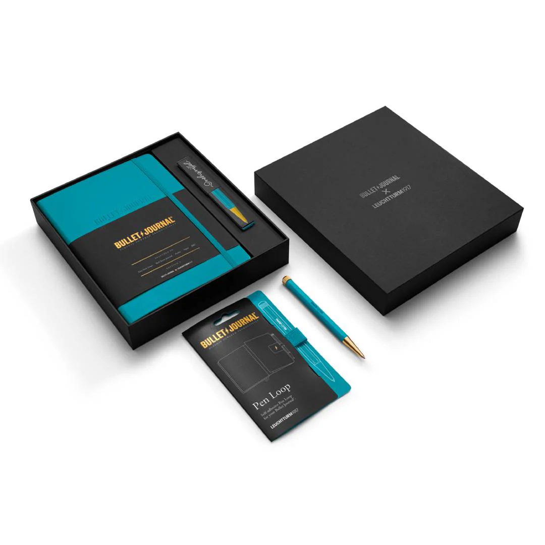 Leuchtturm1917 Bullet Journal Pocket A6 Softcover Notebook - Dotted / Turquoise25 - Image 2