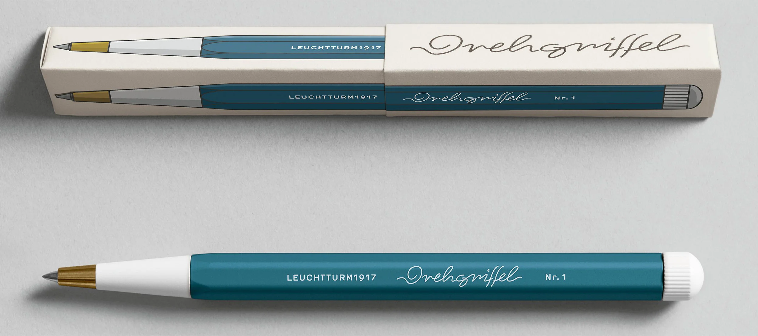 Leuchtturm1917 Drehgriffel Nr. 1 Ballpoint Pen Stone Blue - Image 5