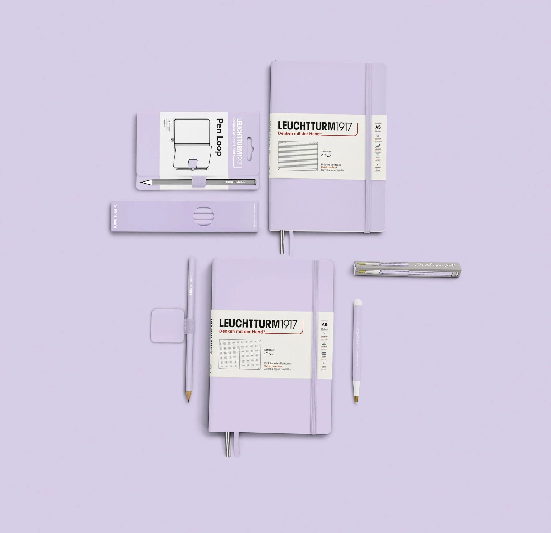 Leuchtturm1917 Pen Loop - Lilac - Image 4