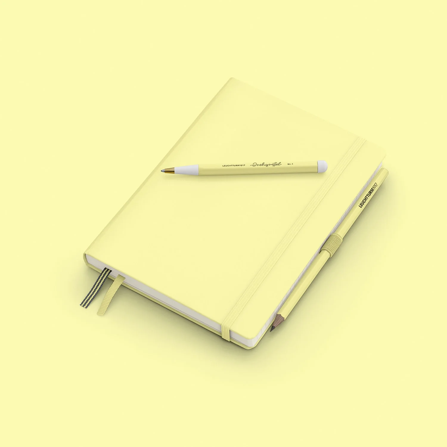 Leuchtturm1917 A5 Medium Hardcover Notebook - Dotted / Vanilla - Image 4