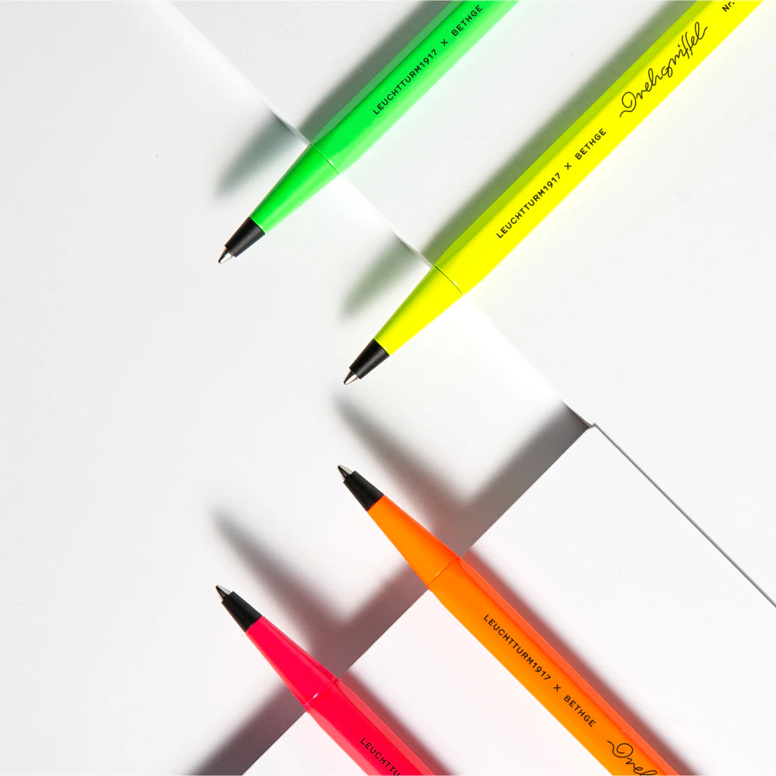 Leuchtturm1917 Luminous Edition Drehgriffel Nr. 1 Ballpoint Pen - Orange - Image 3