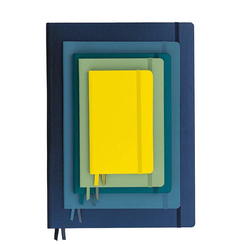 Leuchtturm1917 B6+ Outlines Paperback Weatherproof Flexcover Notebook - Dotted / Signal Orange - Image 5