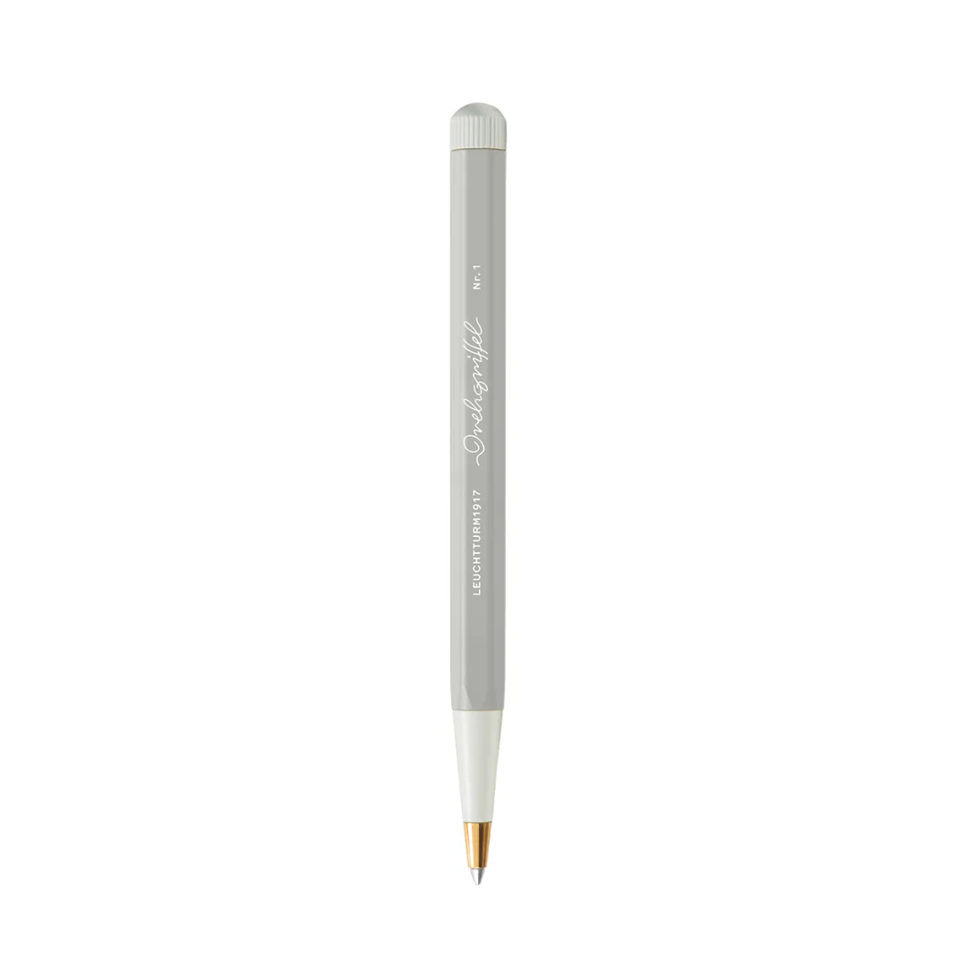 Leuchtturm1917 Natural Colours Drehgriffel Nr. 1 Ballpoint Pen - Light Grey - Image 2