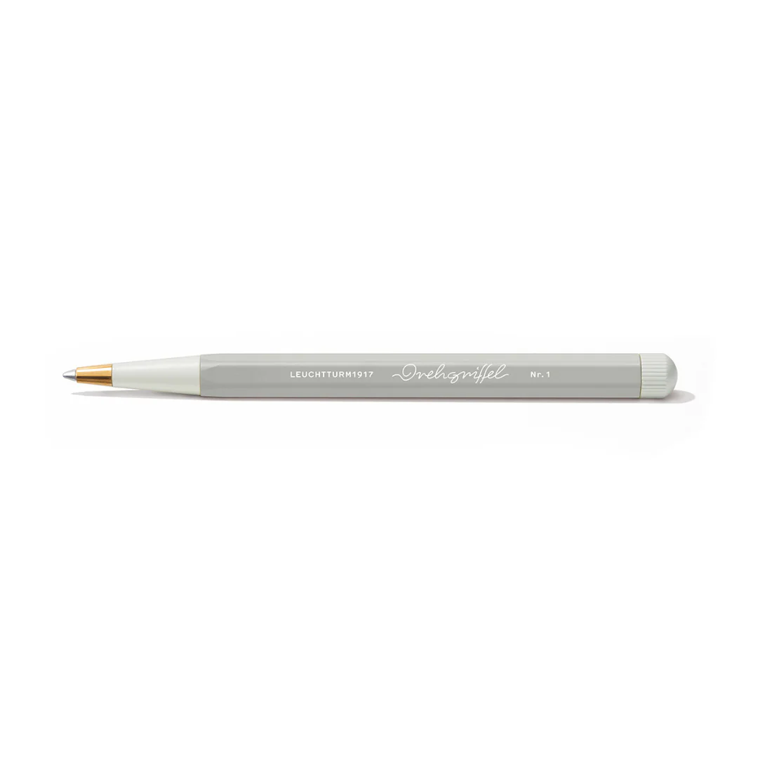 Leuchtturm1917 Natural Colours Drehgriffel Nr. 1 Ballpoint Pen - Light Grey - Image 3