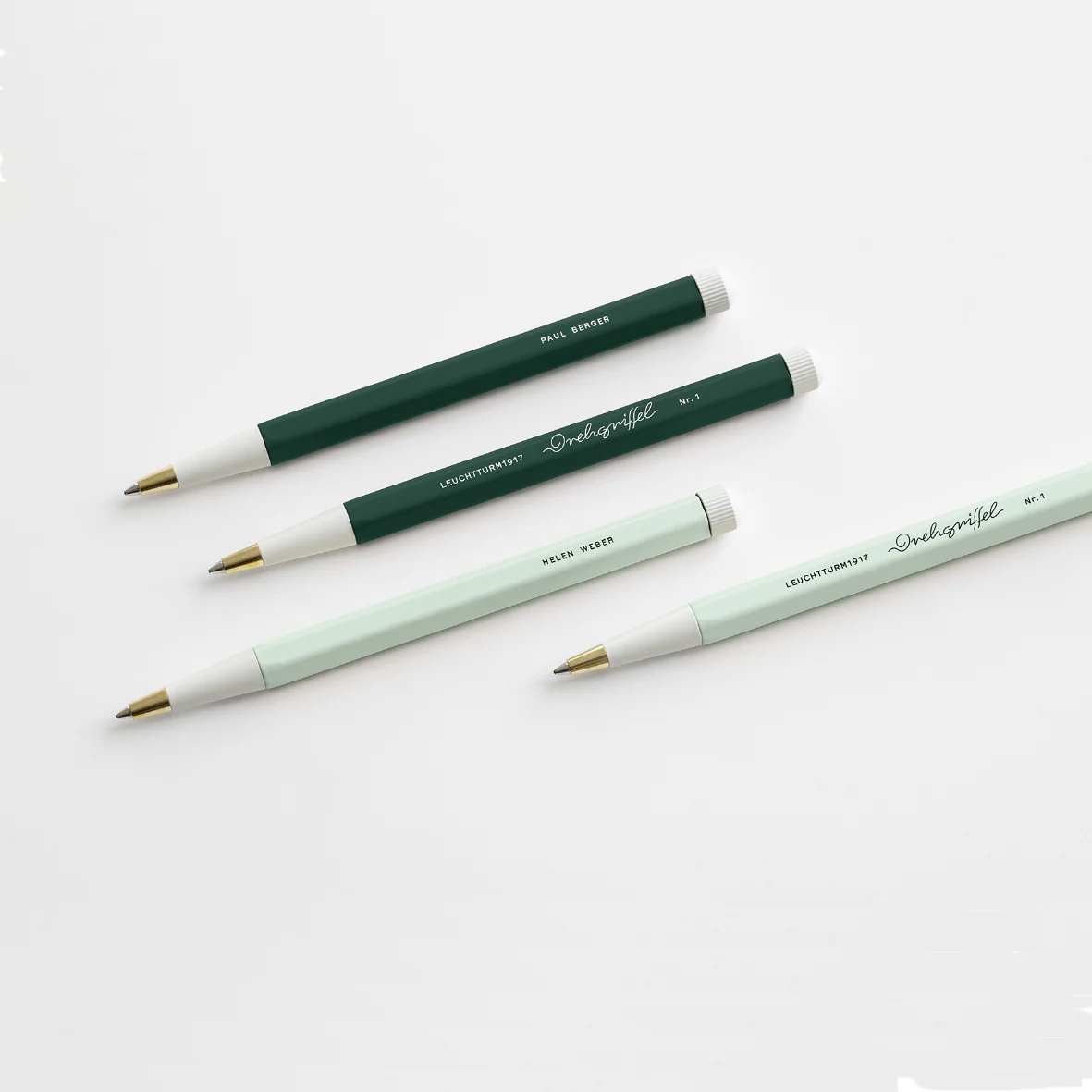 Leuchtturm1917 Natural Colours Drehgriffel Nr. 1 Ballpoint Pen - Light Grey - Image 5