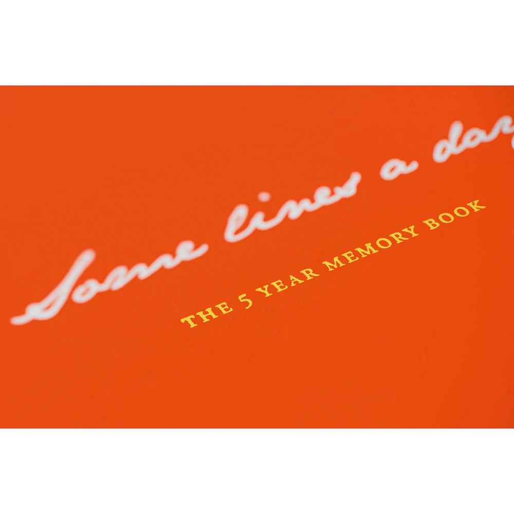 Leuchtturm1917 Some Lines A Day A5 Medium Hardcover Notebook - Black - Image 6