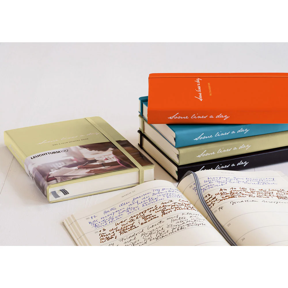 Leuchtturm1917 Some Lines A Day A5 Medium Hardcover Notebook - Black - Image 8