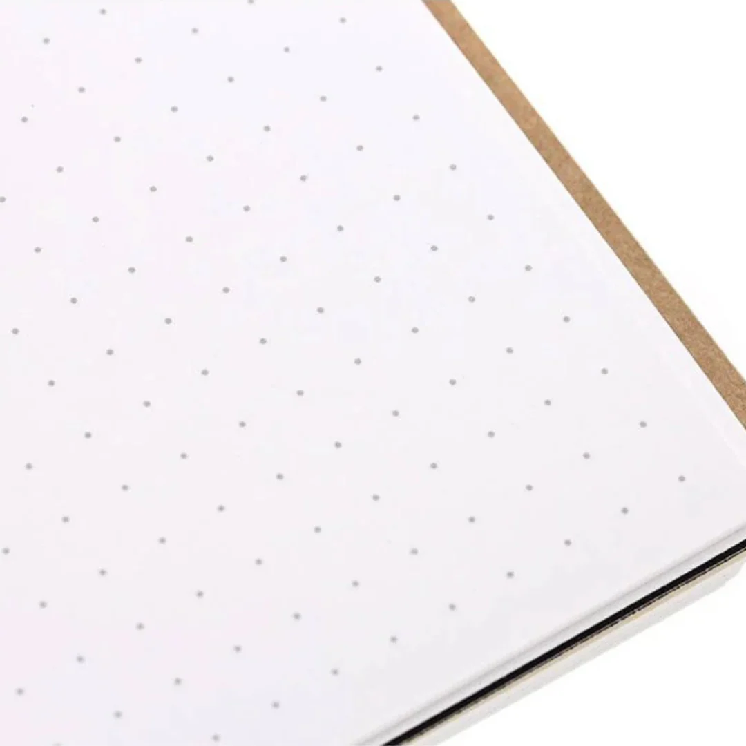 Maruman Mnemosyne A4 Notebook - Dot Grid (Black) - Image 7