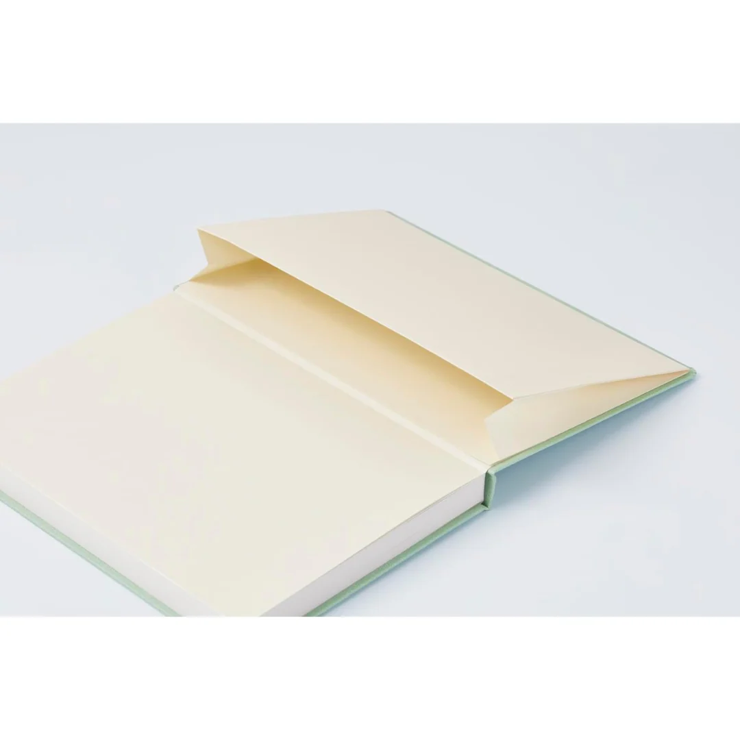 Maruman Mnemosyne A5 Journal Hardcover Notebook - Mint Green - Image 10
