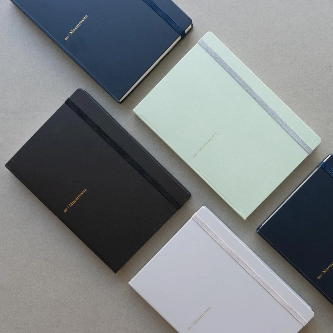 Maruman Mnemosyne A5 Journal Hardcover Notebook - Mint Green - Image 12