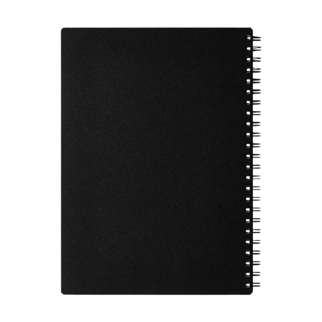 Maruman Mnemosyne A5 Notebook - Dot Grid (Black) - Image 4