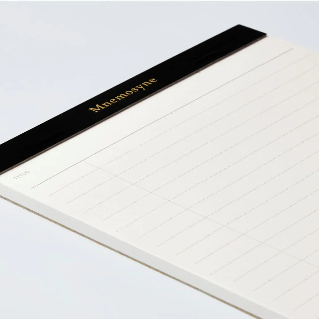 Maruman Mnemosyne A5 Notepad Refill - Ruled / Pack of 3 - Image 6