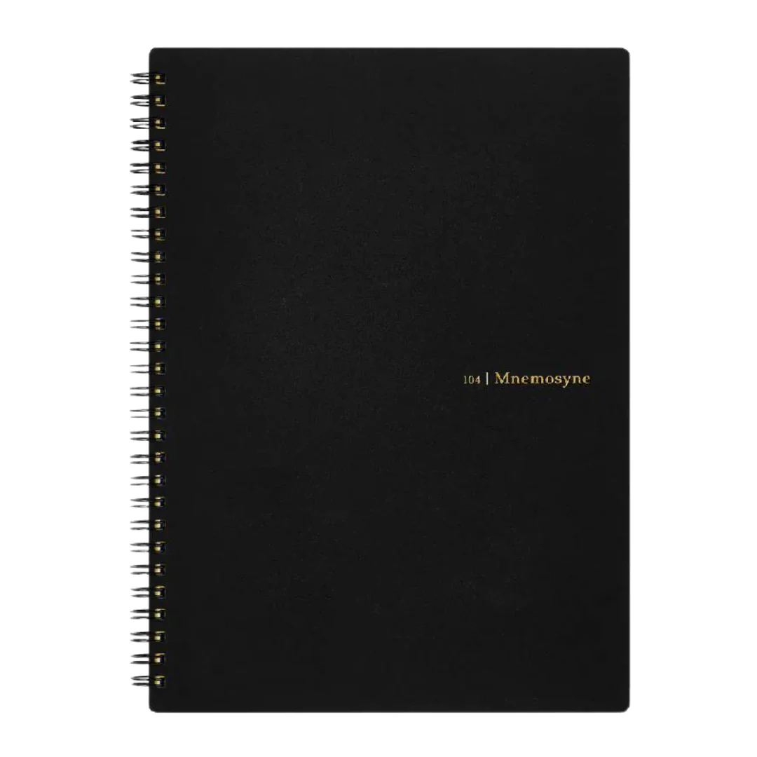Maruman Mnemosyne B5 Notebook - Dot Grid (Black) - Image 2