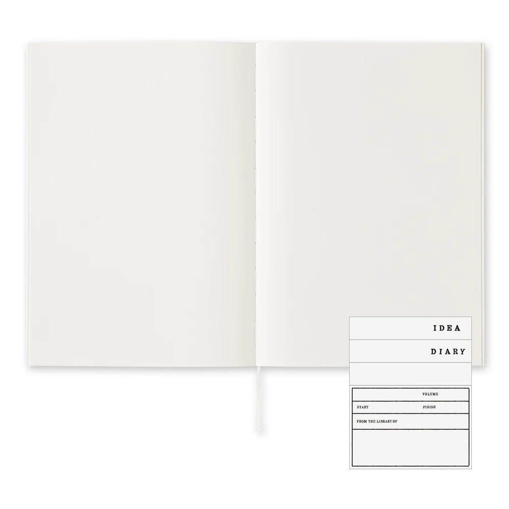 MD Notebook Cotton (A5) - Blank - Image 3