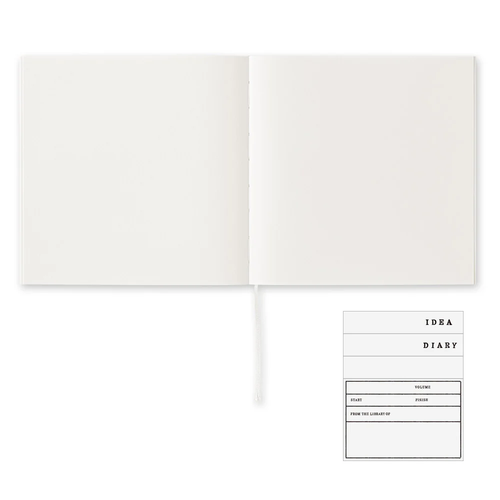 MD Notebook Cotton (A5 Square) - Blank - Image 3